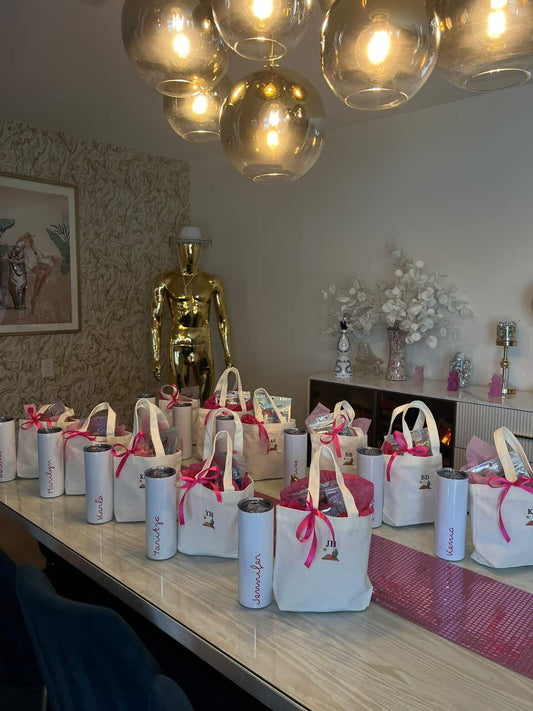 Personalized Mini Canvas Tote Bag