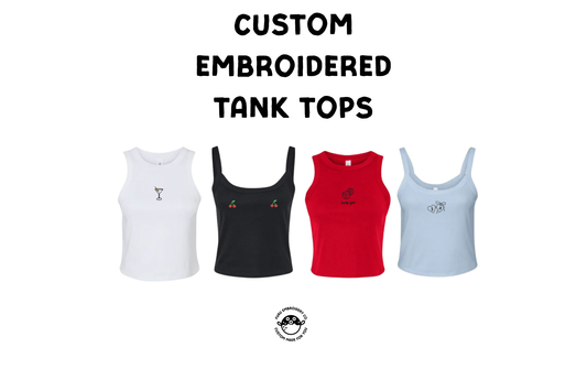 Custom Embroidered Tank Tops