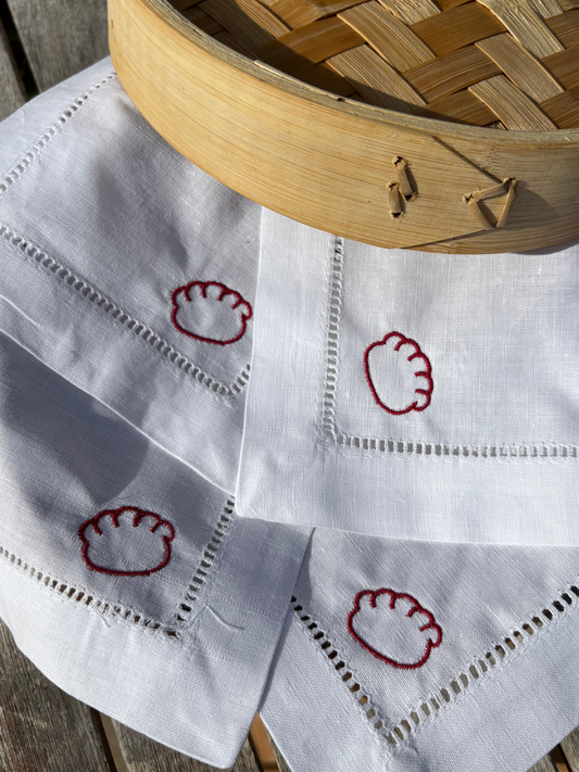 Personalized Linen Cocktail Napkins