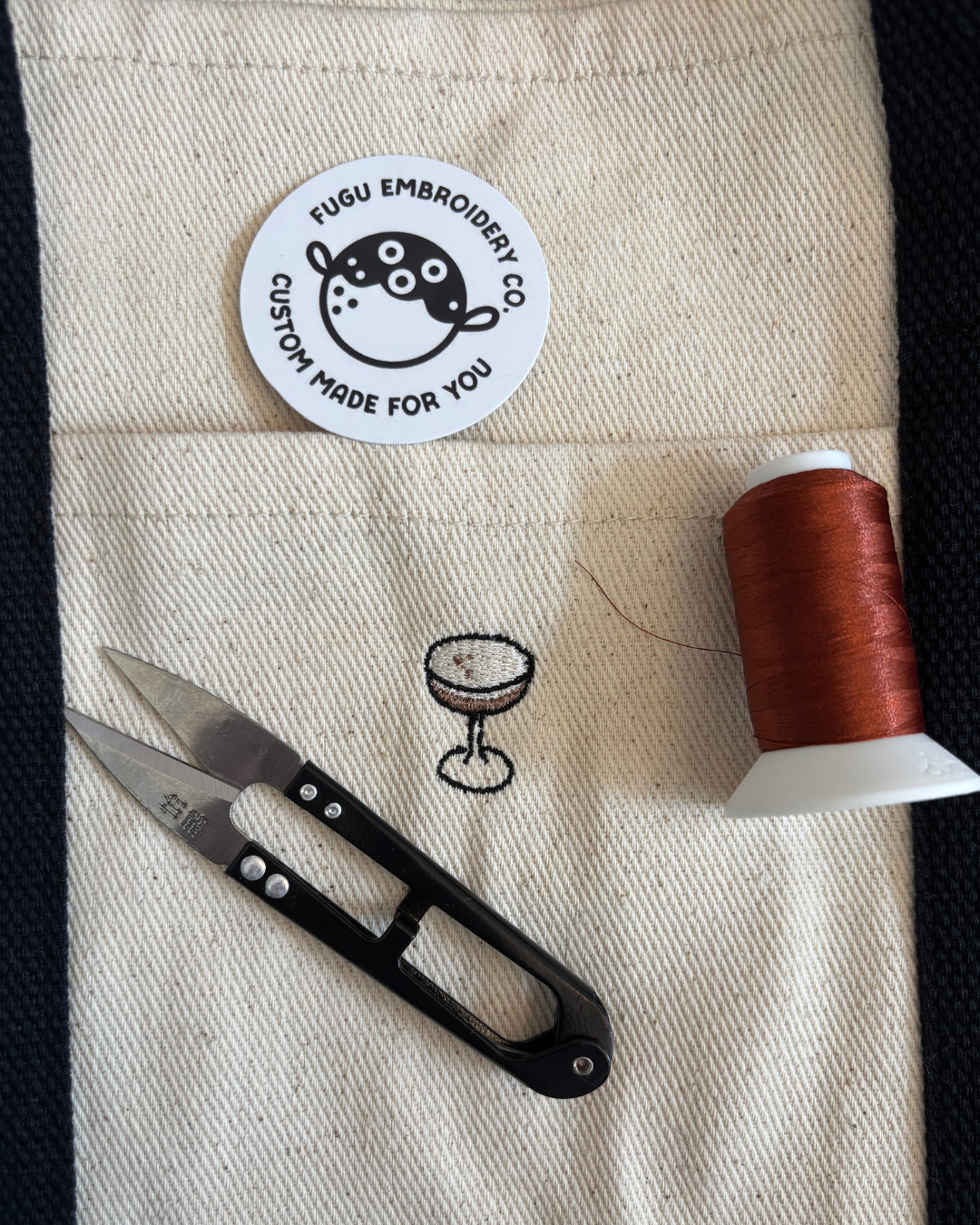 Custom Embroidered Tote Bags