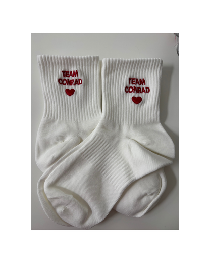Custom Embroidered Crew Socks