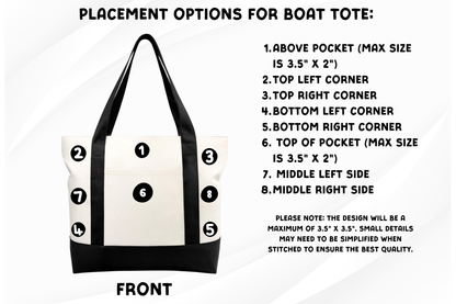 Custom Embroidered Tote Bags