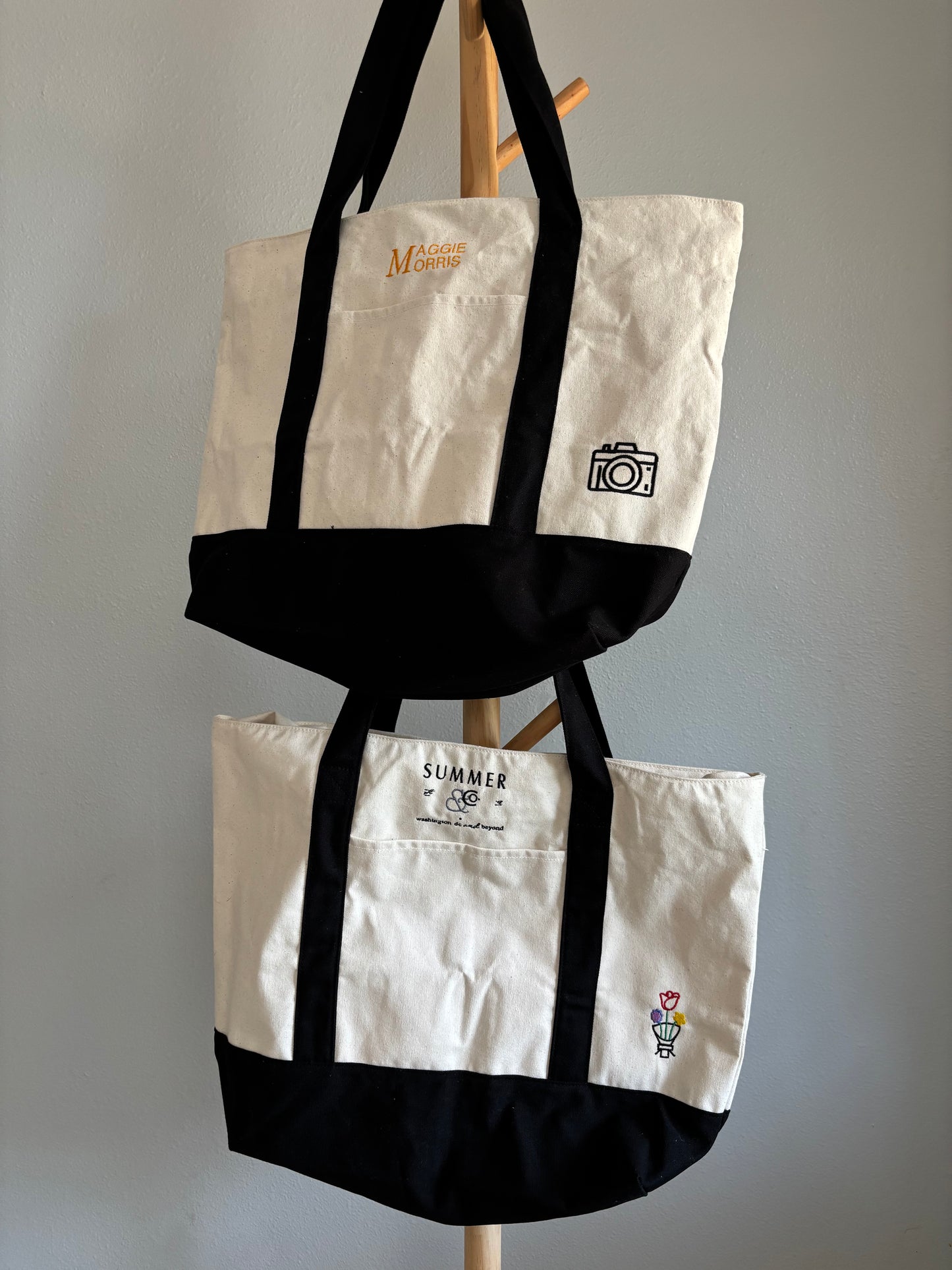 Custom Embroidered Tote Bags