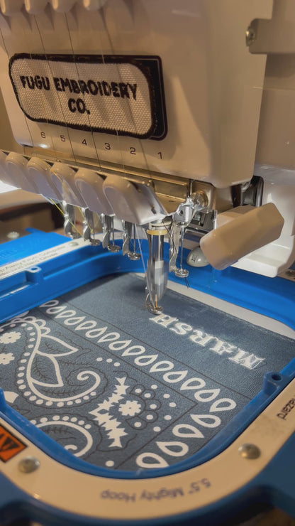 Custom Embroidered Bandana
